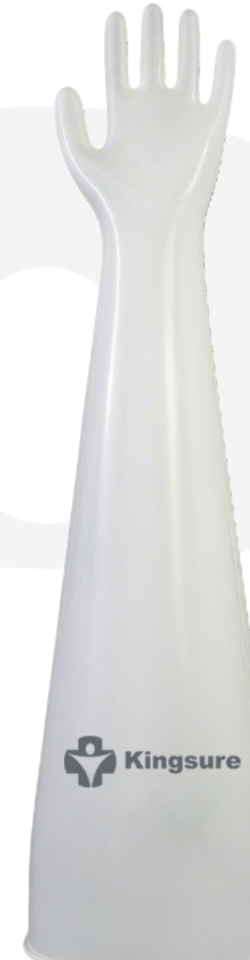 White KS2000 CSM isolator glove