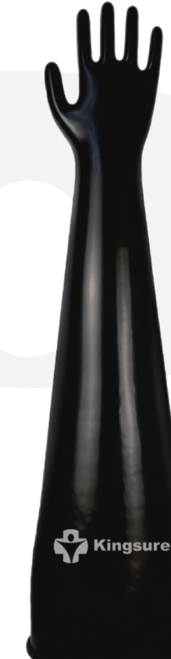 Black KS5000 EPDM isolator glove